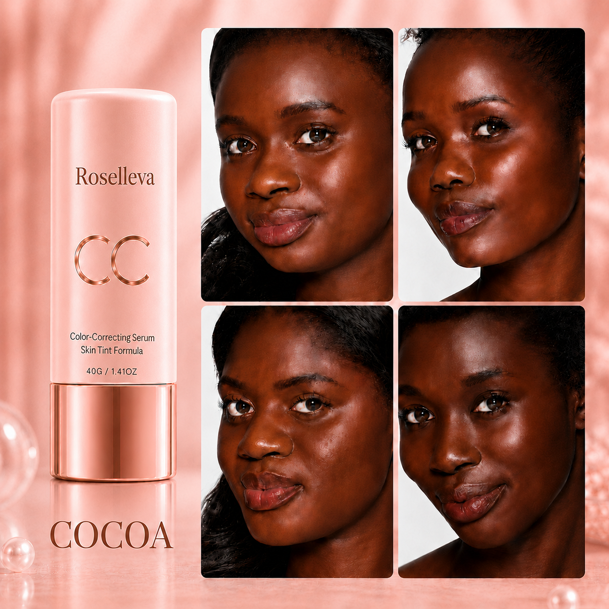 Covers redness ¡ª without the cakey foundation look.