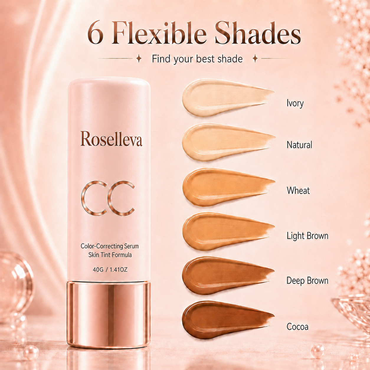 Covers redness ¡ª without the cakey foundation look.