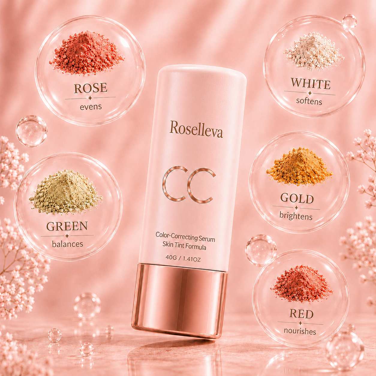 Covers redness ¡ª without the cakey foundation look.