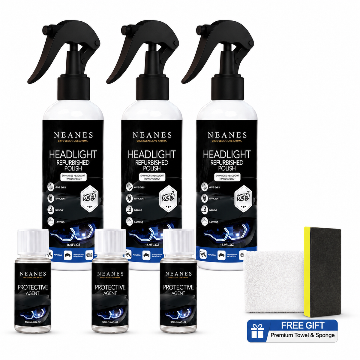 Neanes®Headlight Restorer
